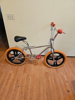 BMX GT Performer Bike frame forks wheels and tires old school 1986