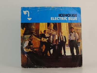 ICEHOUSE ELECTRIC BLUE (80) 2 Track 7'' Single including Picture Sleeve CHRYSALIS