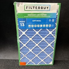 Filterbuy 18x30x1 Pleated Air Filters, Replacement for HVAC AC Furnace MERV 13