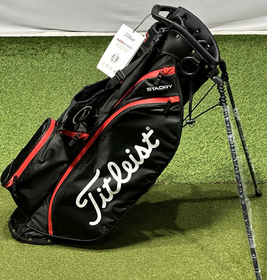 Titleist Players 4 StaDry Stand Carry Golf Bag TB23SX2 Black/Black
