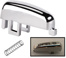 TASTO PULSANTE FRENO A MANO RICAMBIO PER LEVA OPEL MOKKA CROSSLAND IN METALLO