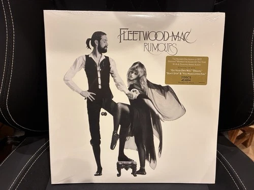 NEW LIMITED EDITION FLEETWOOD MAC RUMOURS DELUXE DOUBLE BLACK VINYL SEALED