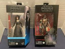2 Star Wars Black Series 6 Hasbro Mandalorian & Dark Side Rey Walgreens Ex