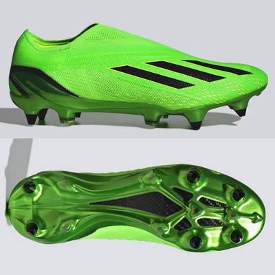 Adidas X Speedportal + SG Herren Fußballschuhe grün weicher Untergrund Größe 7 8 9 10 11