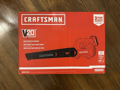 #ad Craftsman CMCBL710D1 20V MAX Handless Cordless Leaf Blower Kit 2.0 Battery cha $59.99
