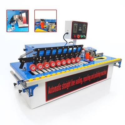 Auto Woodworking Edge Banding Machine Double-sided Gluing&Trimming 0-19.7ft/min