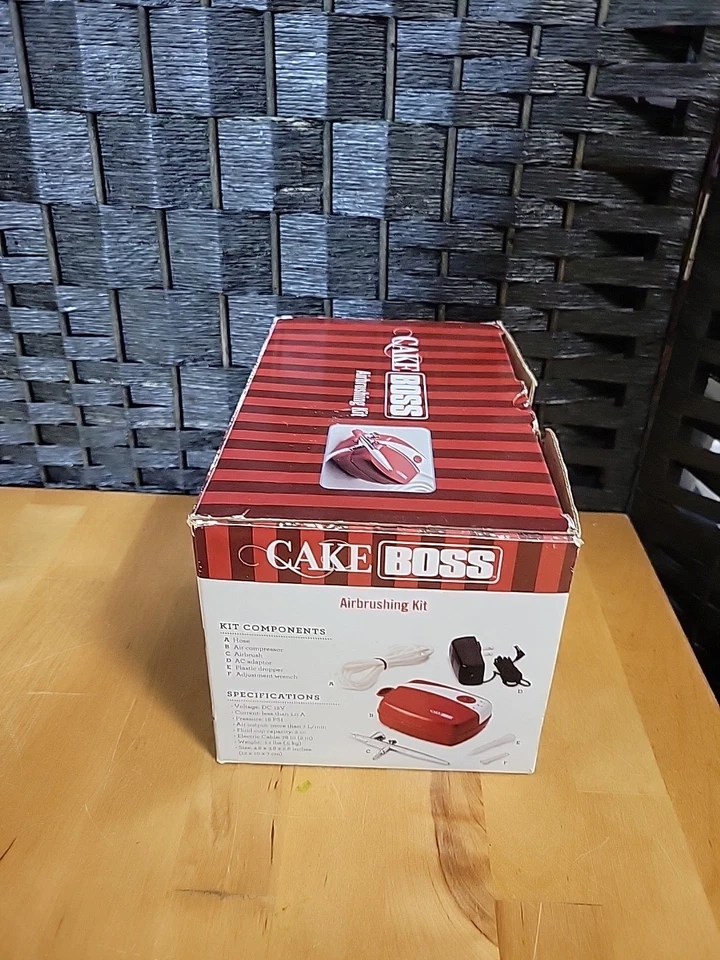 Cake Boss Airbrushing Kit Decorating Tool includes Compressor - Image 4 of 4