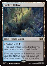 Sunken Hollow MTG R 271 Commander: Marvel Super Heroes MSC NM