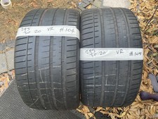 Pair 295/30 ZR20 (101Y) VREDESTEIN ULTRAC VORTI+ PART worn TREAD 5mm DOT 3921