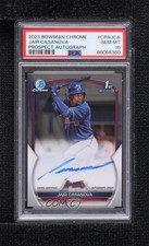 2023 Bowman Chrome Prospect Jair Casanova #CPA-JCA PSA 10 GEM MT Auto ff8