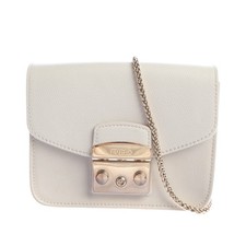 Borsa a tracolla Furla bianca