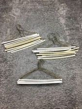 24 Metal Hangers Wire, Bronze Color, Clothes, Coat, 15.5 inch Rounded Hook End