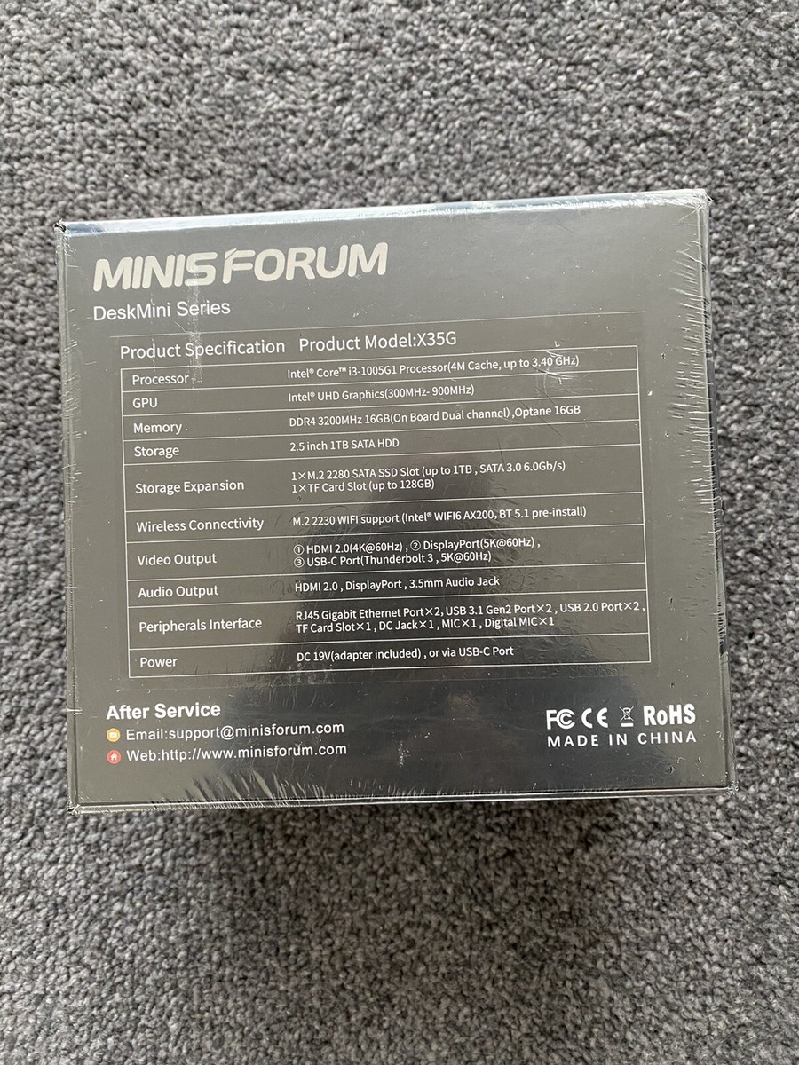 Minisforum X35G High End Mini PC 16GB/1TB Australia