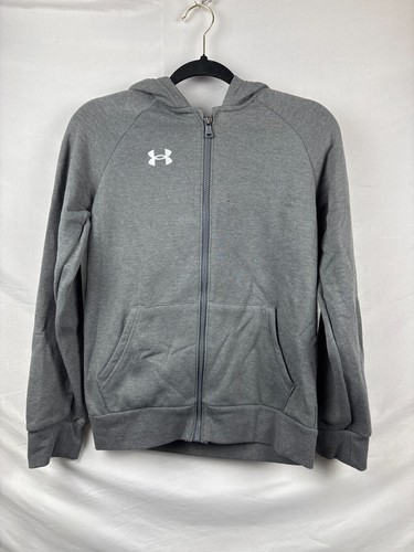3pcs Set Under Armour Boys Multicolor Rival Fleece Hoodie Zip Front Size YL NWT - Picture 8 of 19