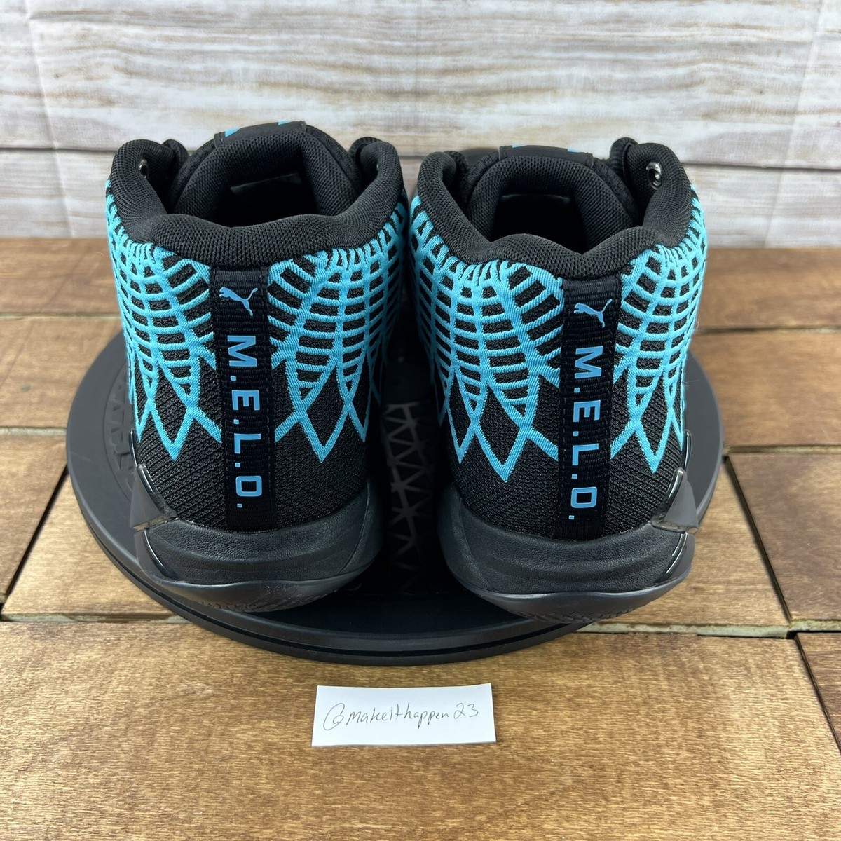 🏀Puma MB.01 'Buzz City' Black Blue LaMelo Ball 376443-13 (Men