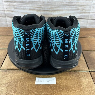 🏀Puma MB.01 'Buzz City' Black Blue LaMelo Ball 376443-13