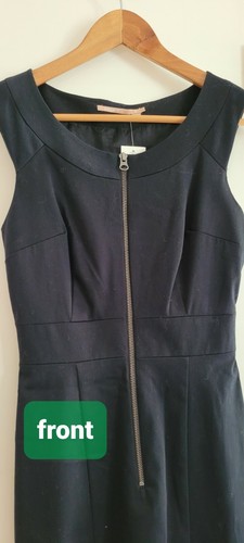 BNWT COOPER ST LITTLE BLACK DRESS RRP $139. Size 6 ZIP FRONT. SHEATH STYLE - Picture 4 of 12