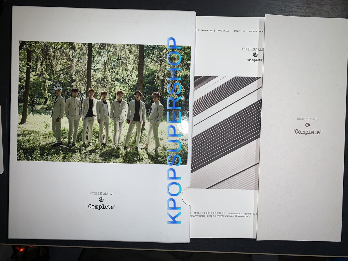 K-POP/アジア BTOB   1ST ALBUM &quot;Complete &quot; BTOB 1st Album Complete CD Photobooks Peniel Photocard Great