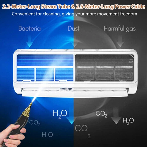 2500W Steam Cleaner High Temperature Household Kitchen Cleaning High Pressure - Picture 10 of 18