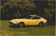 1971 Datsun 240-Z Sports Coupe, Vintage Automobile Car Postcard Unposted