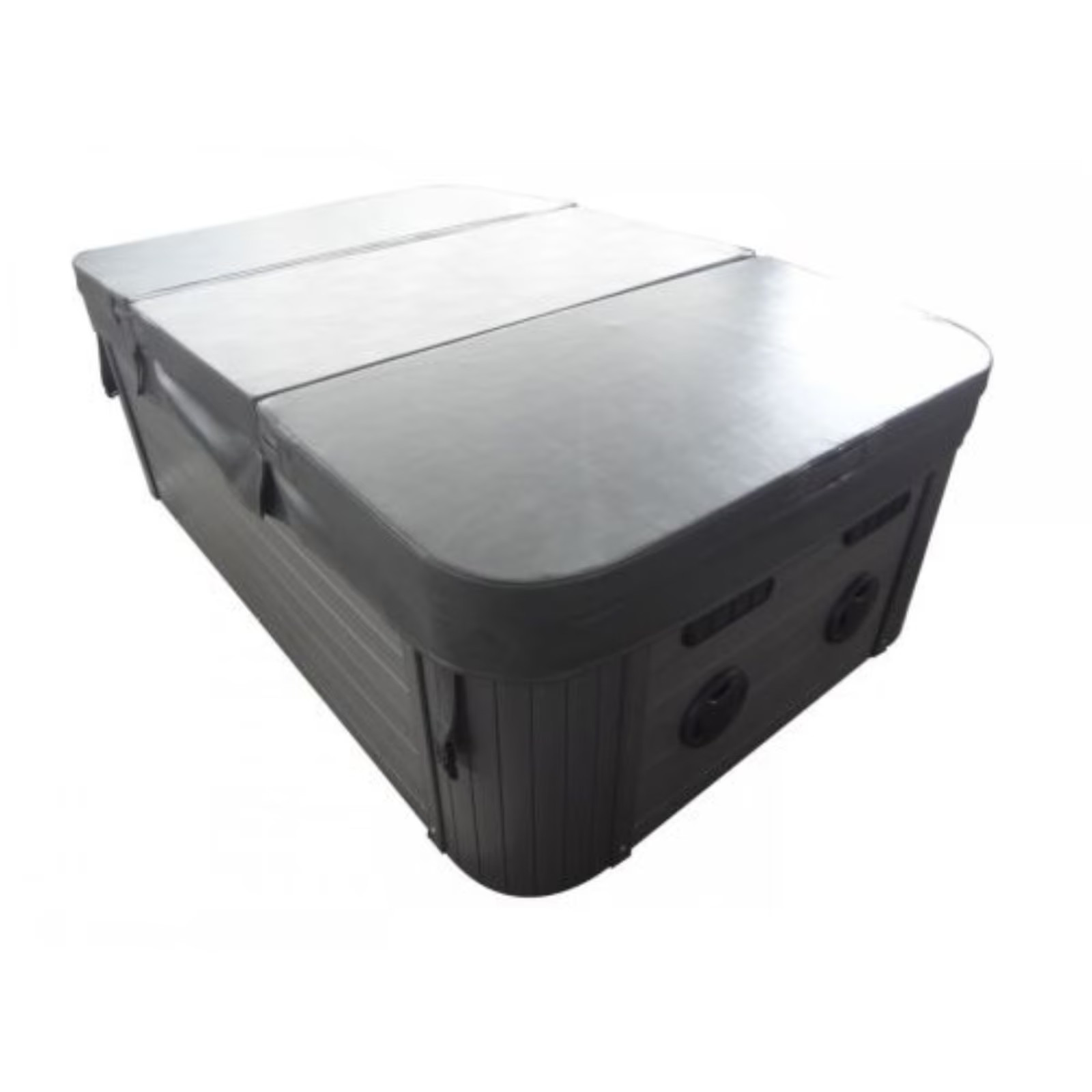 Sanotechnik MODENA OUTDOOR WHIRLPOOL white marble inkl. Abdeckung 205x130x70 cm