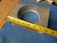 HOLDER for GREENLEE HYDRAULIC CYLINDER RAM  Aluminum 7-3/4" x 5-3/4" x 2-1/2"