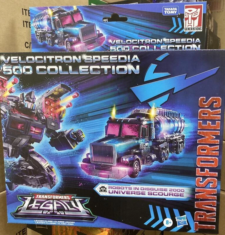 Transformers Legacy Velocitron Speedia 500 Leader Universe Scourge 2000 In Hand - Image 2 of 4
