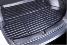 Car Leather Pad Liner Mat Tray Rear Trunk Floor Mat For Kia Rio Sedan 2012-2022