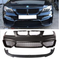 PARAURTI ANTERIORE PER BMW E90 E91 05-08 M4-LOOK NEW BUMPER SPORT PDC SERIE 3