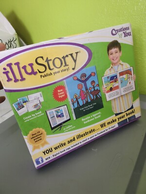 ILLUSTORY Kit CREATE + PUBLISH YOUR OWN BOOK Creations By You New Sealed NOS