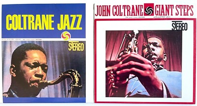 TWO JOHN COLTRANE MINI LP'S WB JAPAN STEREO COMPACT DISCS IN CARDBOARD SLEEVES