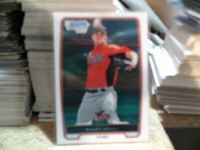2012 BOWMAN CHROME PROSPECTS # BCP198- BOBBY BUNDY- ORIOLES- MINT