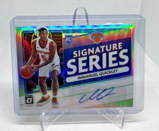 2020-21 Donruss Optic Signature Series IMMANUEL QUICKLEY RC Auto #SS-IMQ