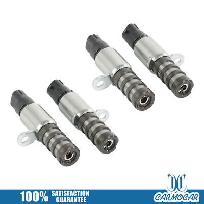 HL3Z6M280A 4x Variable Camshaft Timing VCT Solenoids Kit For Ford 2017-24 F-150
