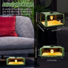 2 Green Flea Traps for Effective Pest Control