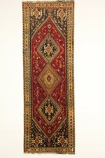 Beautiful Super Shiraz GH Rug 306 x 109cm Hand Knotted Top