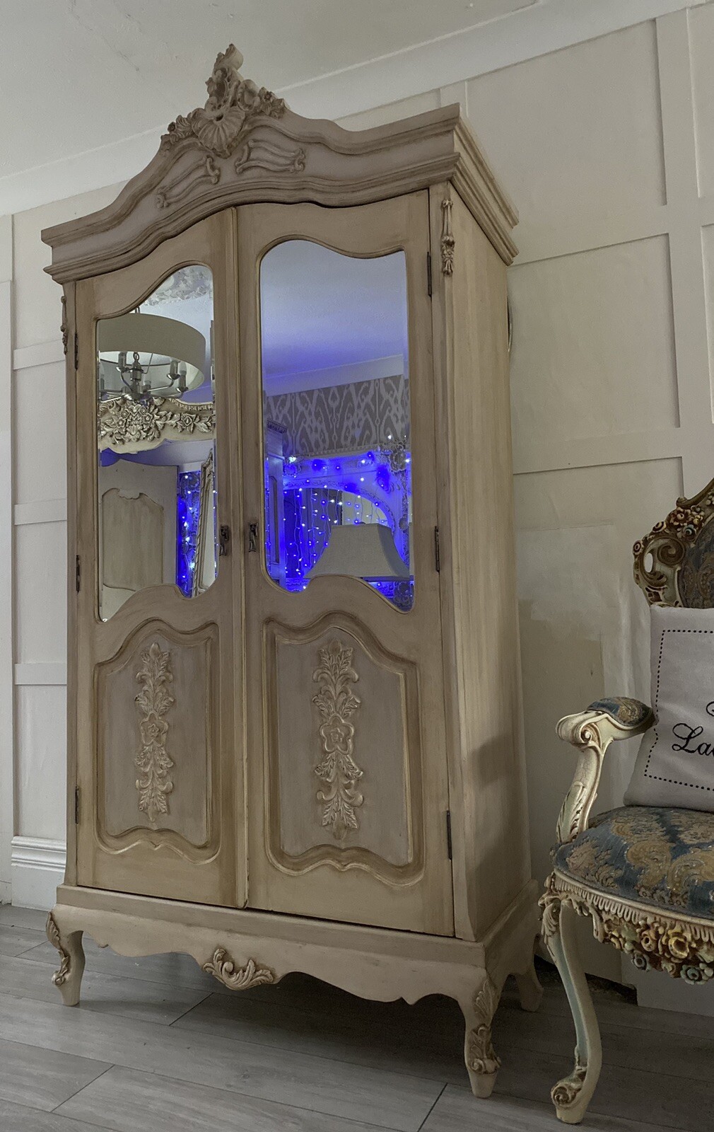 French armoire Wardrobe eBay