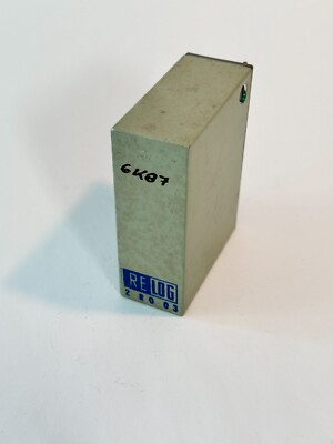 1x DDR EAW RELOG Relay 2RG03 2700 Ohm TGL 26047 PL No. 737 000 206 #AS-A06