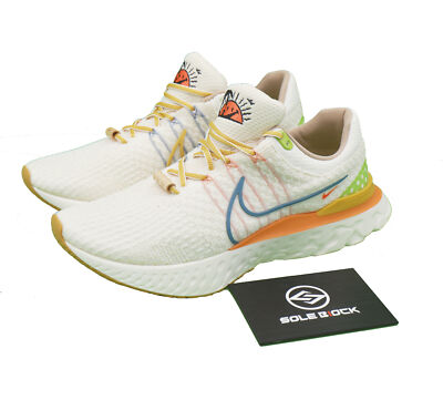 Nike React Infinity Run Flyknit 3 Sail Hot Curry Men's DV1744-141