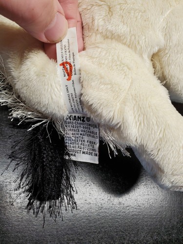 Ganz Webkinz 9 Inch B & W Cheeky Dog Plush - HM192 - NO CODE - Puppy - Picture 9 of 10