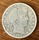 1908-O SILVER BARBER HALF DOLLAR NICE COIN
