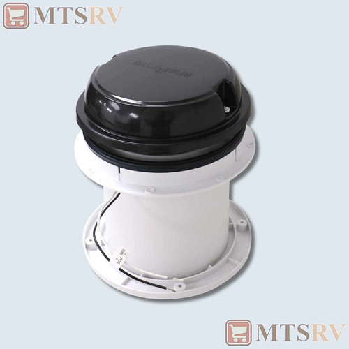 Maxxair MaxxFan Dome Standard 6" 12V Roof Vent Exhaust Fan BLACK