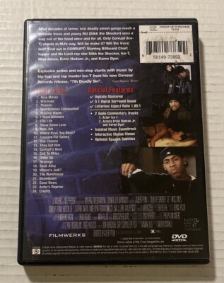 Corrupt [DVD, 1999, Widescreen] Ice-T/Silkk the Shocker - Very