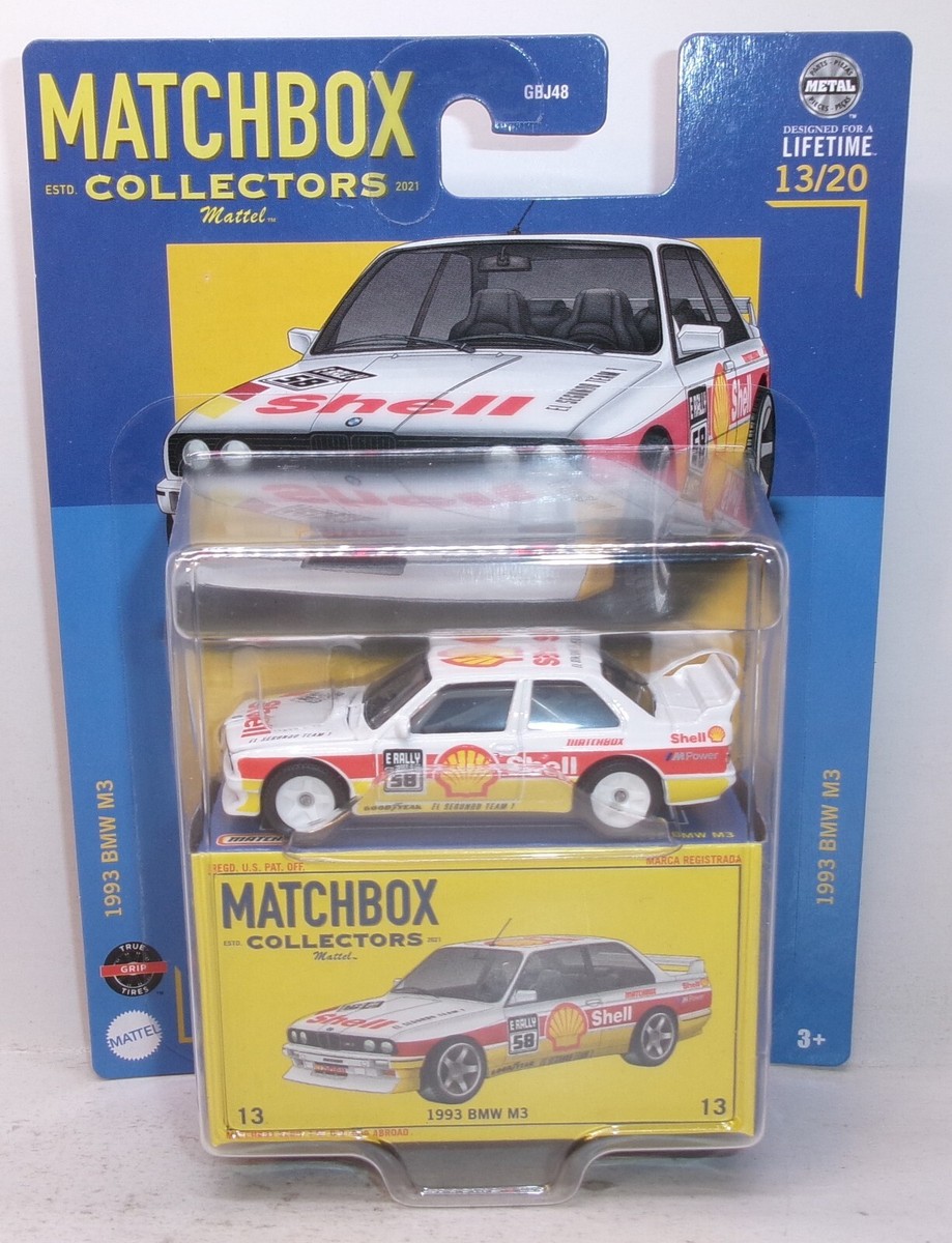 2023 MATCHBOX 1:64 MBX COLLECTORS 13/20 WHITE 1993 BMW M3