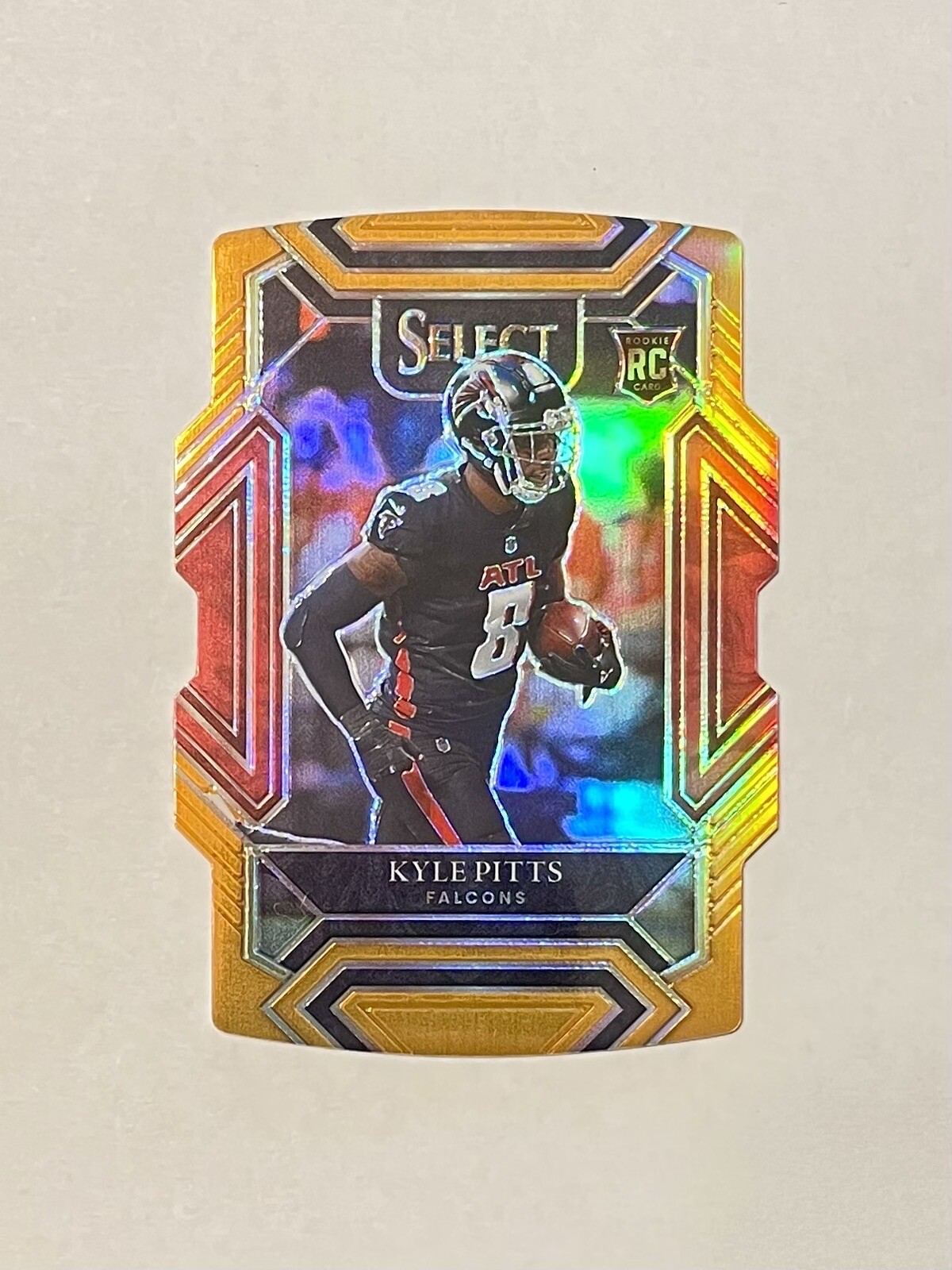 Kyle Pitts 2021 Select Orange Die-Cut Concourse RC #/249 SP NM or better