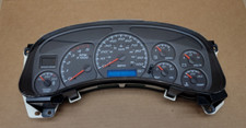 99-02 Silverado Sierra 7 Gauge Instrument Cluster Speedometer Diesel Trans Temp