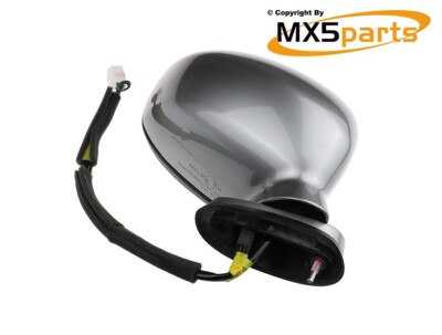 Mazda MX-5 2013 Right Driver Door Heated Side Wing Mirror Genuine 