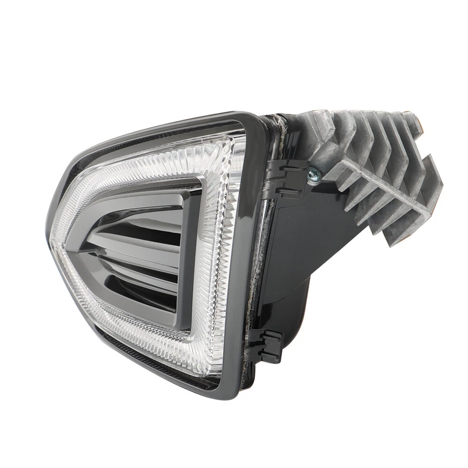 Conjunto de luces antiniebla LED negras lado del conductor izquierdo Ford Edge 2015 2016 2017 18 Foto 4 de 4