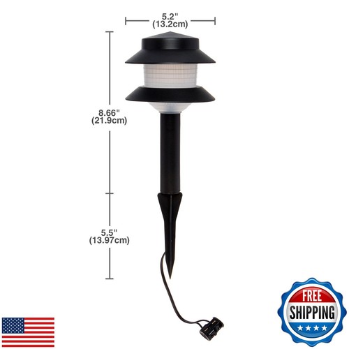 GreenLighting Paradise Low Voltage Landscape Pathway Lights - 2 Tier Outdoor - Picture 4 of 5