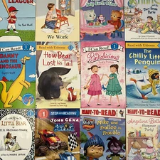 Kids Easy Readers Level 1 Random Mix ABCs 123s Learning To Read 20 Book Lot
